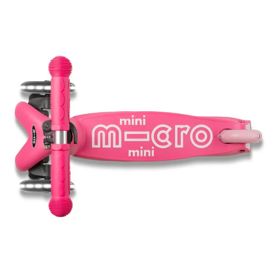 Micro Sparkcykel - Mini Deluxe LED, Rosa
