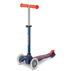 Micro Sparkcykel - Mini Deluxe LED, Marin