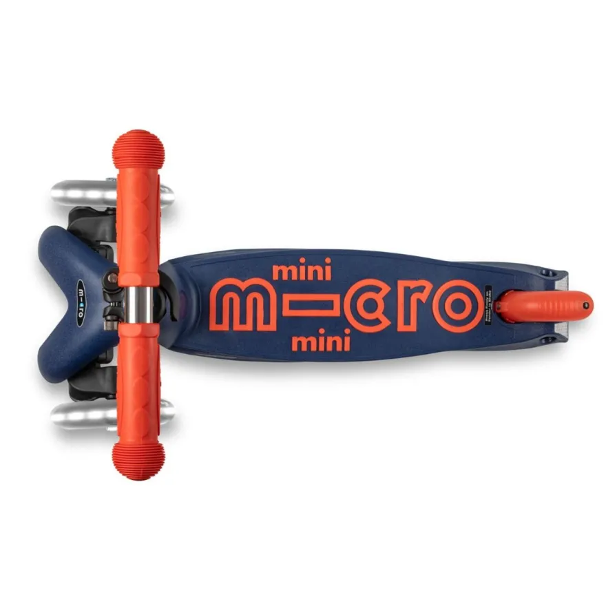 Micro Sparkcykel - Mini Deluxe LED, Marin