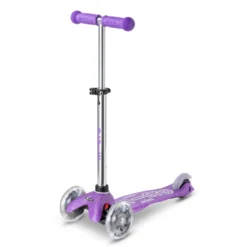 Micro Sparkcykel - Mini Deluxe Glitter LED, Lila