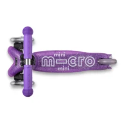 Micro Sparkcykel - Mini Deluxe Glitter LED, Lila
