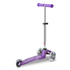 Micro Sparkcykel - Mini Deluxe Glitter LED, Lila