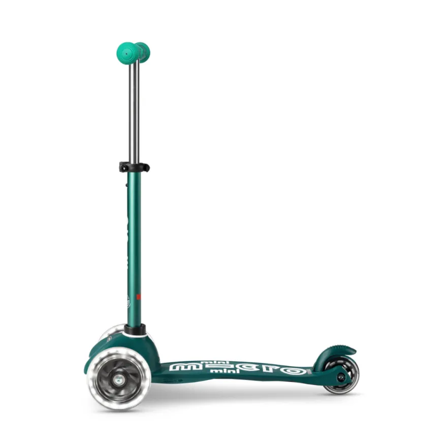 Micro Sparkcykel - Mini Deluxe ECO LED, Grön