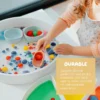Mini-skyffel för sensoriska lekar - Pastell, 4 st.