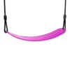 Mjuk gunga 67 x 14 cm – Rosa (svart rep)