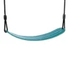 Mjuk gunga 67 x 14 cm – Turkos (svart rep)