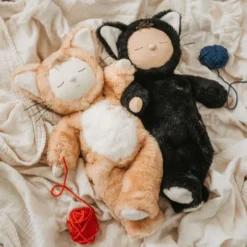 Mjukis 30 cm - Rödrandig katt