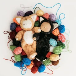 Mjukis 30 cm - Rödrandig katt