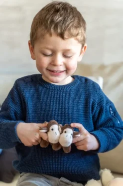 Mjukisfamilj – Fårmamma med lamm