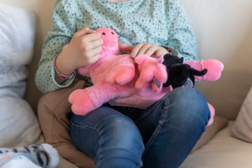 Mjukisfamilj – Grismamma med kultingar