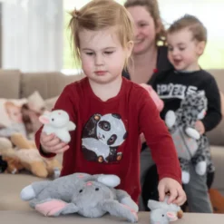 Mjukisfamilj – Harmamma med harungar
