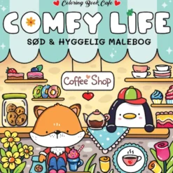 Målarbok - Comfy Life
