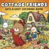 Målarbok - Cottage Friends