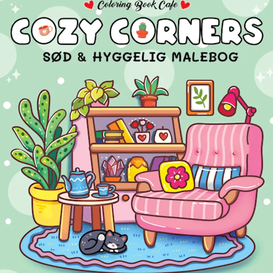Målarbok - Cozy Corners