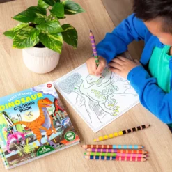 Målarbok – Dinosaurier