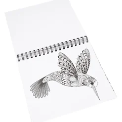 Målarbok Mindfullness - Natur, 64 sidor