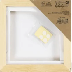 Målarduk med träram – 15,8 x 15,8 cm