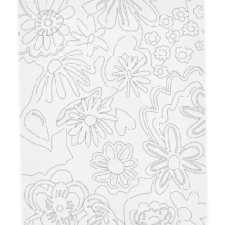 Målarduk 24 x 30 cm – Blommor