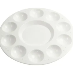 Målarpalett av plast - Ø 17 cm