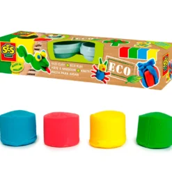 Modellera - 4 x 90 gram - Grundfärger