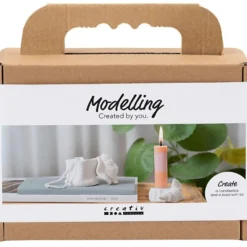 Modelleringskit – kruka & ljusstake