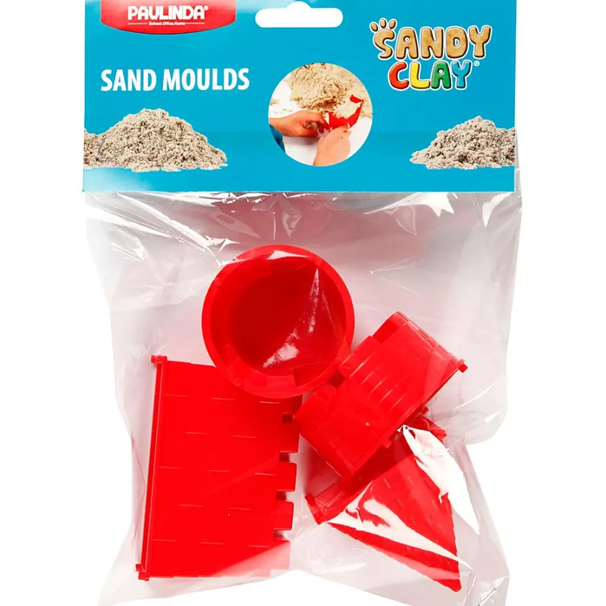 Modellsand tillbehör - Sandformar riddarborg, 4 st