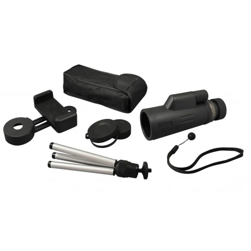 Monokulär kikare 12x – inkl. smartphoneadapter