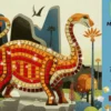 Mosaiklek - Dinosaurier