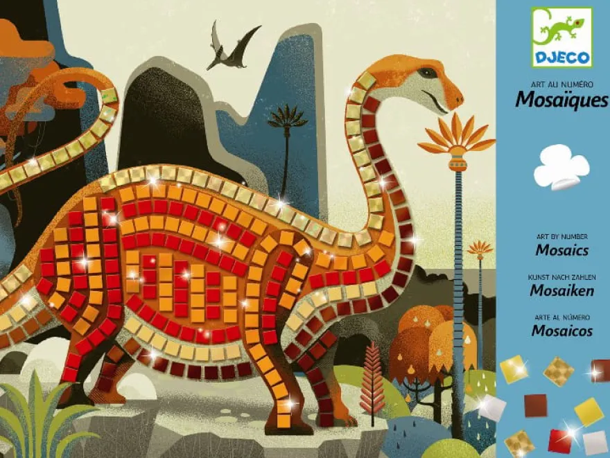 Mosaiklek - Dinosaurier