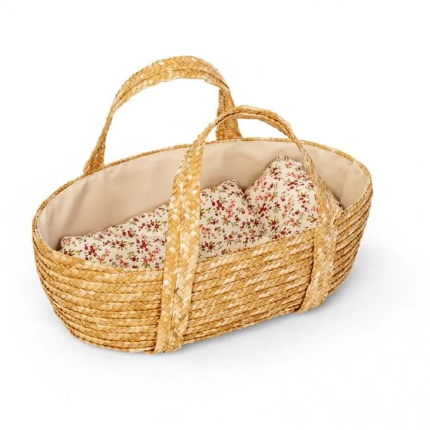 Moseskorg m. sängset - 35 cm