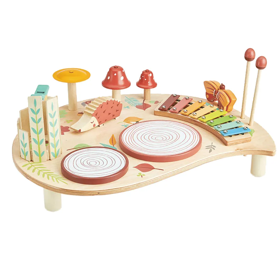 Musikbord med 7 olika instrument