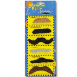 Mustascher, 6 st.