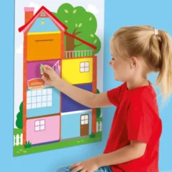 My First – Poster med klistermärken – Mitt hus