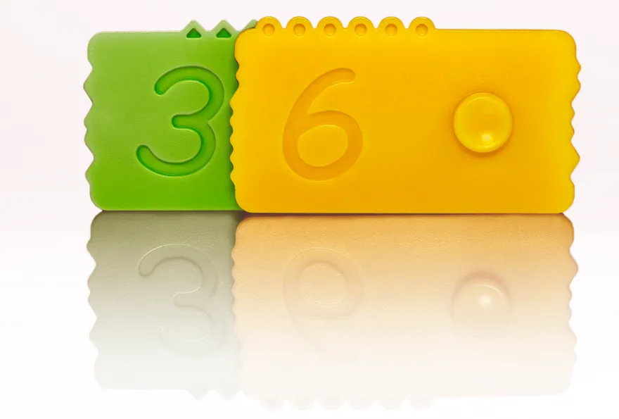 Newméro-brickor - Förskolepaket, 135 delar