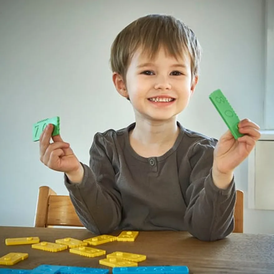 Newméro-brickor - Förskolepaket, 135 delar