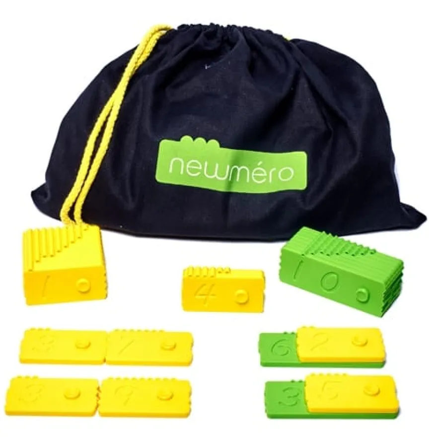Newméro-brickor - Förskolepaket, 135 delar