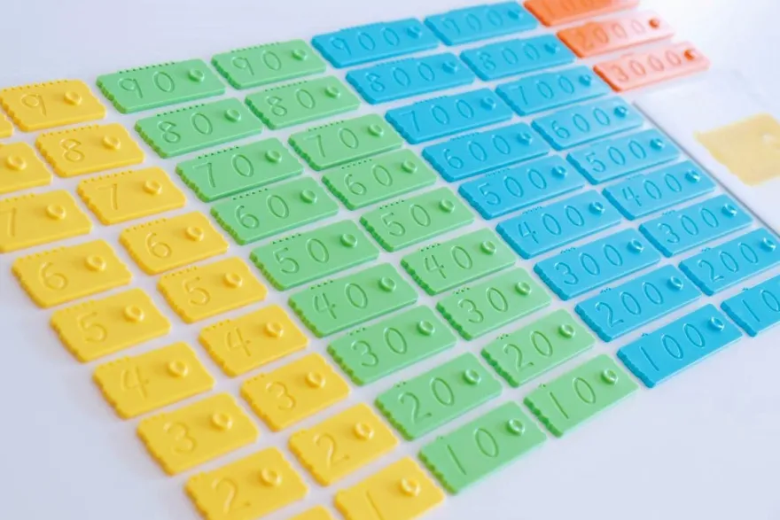 Newméro-brickor (3-9 år), 57 delar