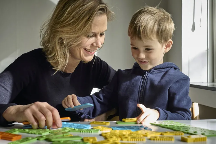 Newméro-brickor (3-9 år), 57 delar