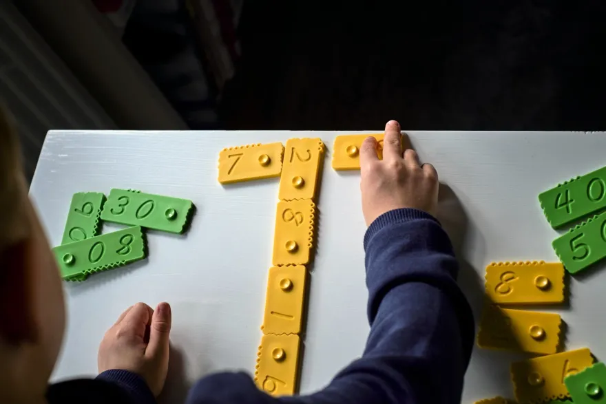 Newméro-brickor (3-7 år), 27 delar