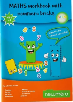 Newméro-brickor, uppgiftshäfte, 6-7 år
