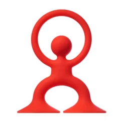 Noogi sugkoppsfigur 13 cm – röd, 1 st.