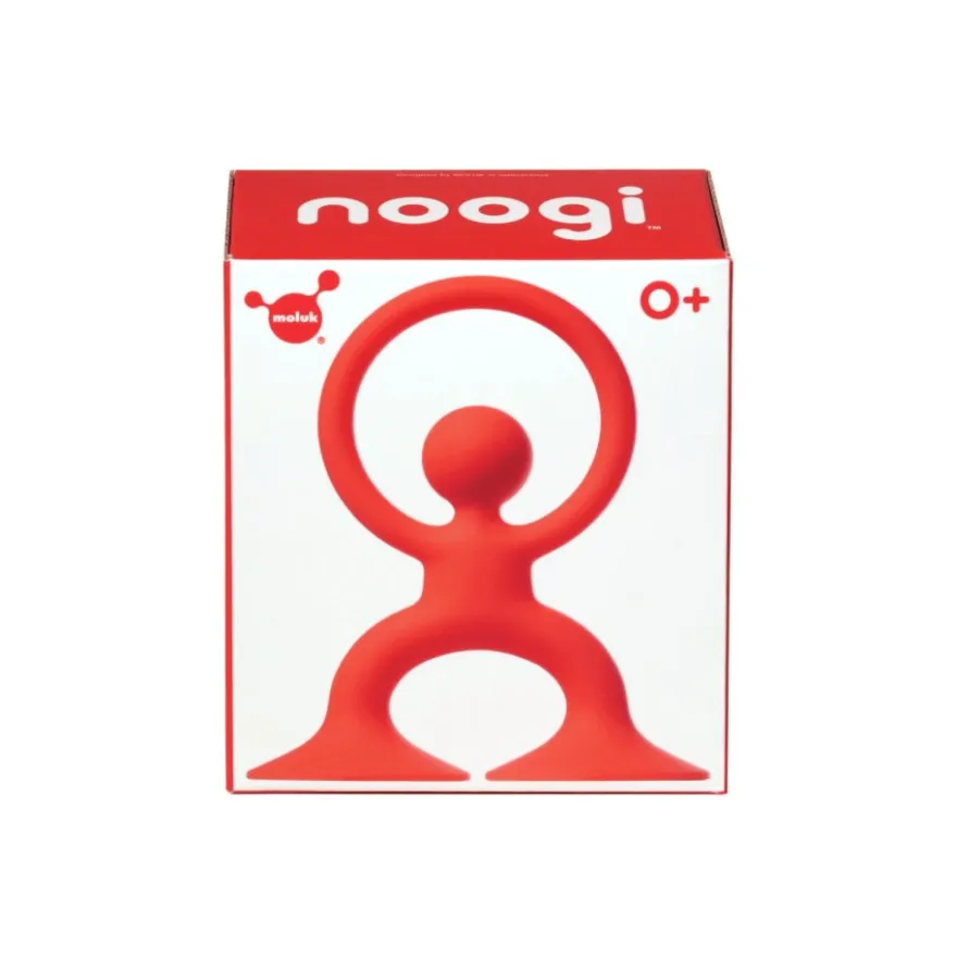 Noogi sugkoppsfigur 13 cm – röd, 1 st.