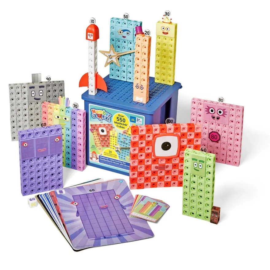 Numberblocks-aktivitetspaket – Heroes with Zeroes