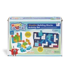 Numberblocks-aktivitets­paket (av trä)