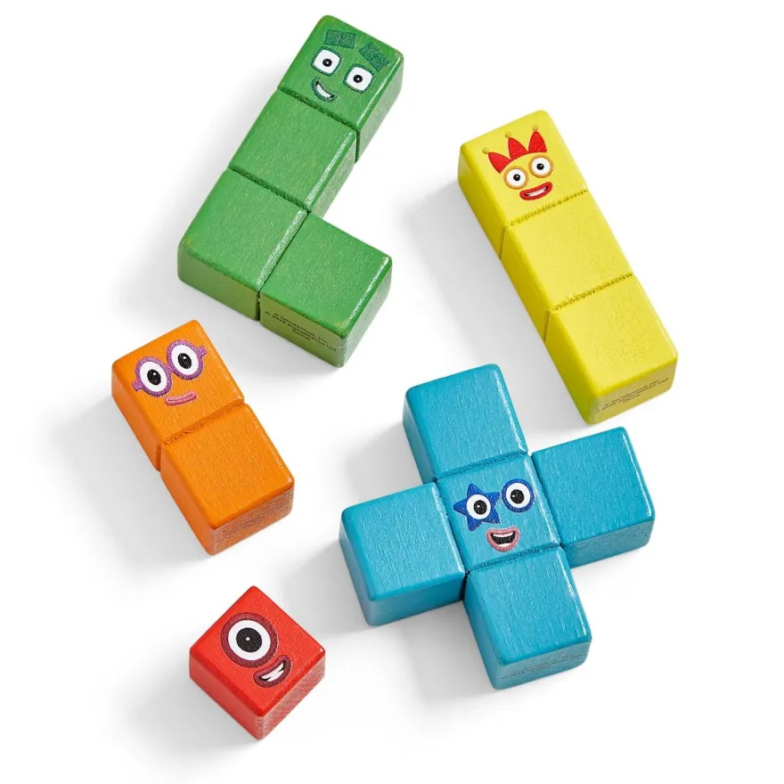 Numberblocks-aktivitetspaket (av trä)