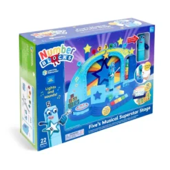 Numberblocks aktivitetspaket - Superstjärnescenen
