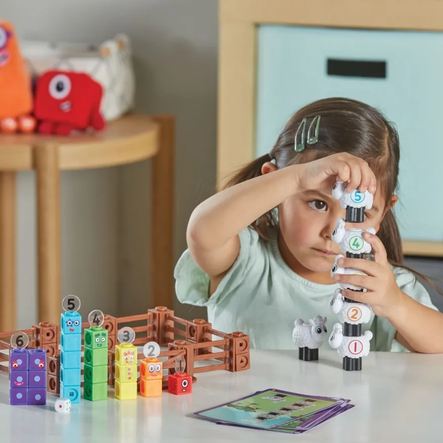 Numberblocks-aktivitetspaket - Fårfarmen