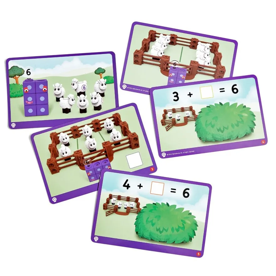 Numberblocks-aktivitetspaket - Fårfarmen