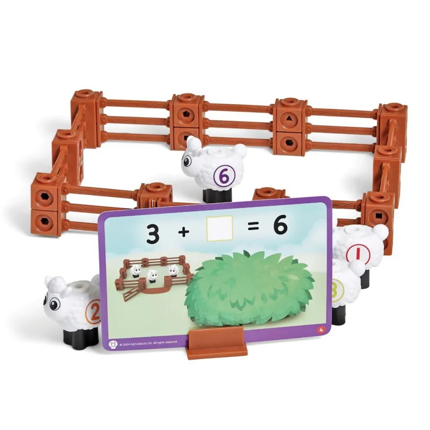 Numberblocks-aktivitetspaket - Fårfarmen