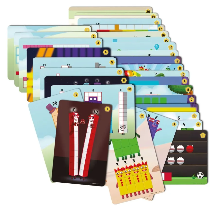 Numberblocks aktivitetsset - Siffrorna från 11-20